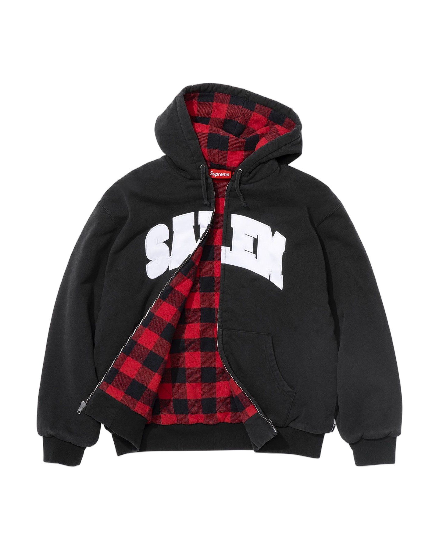 Supreme/SALEM Zip Up Hooded Sweatshirt view 7